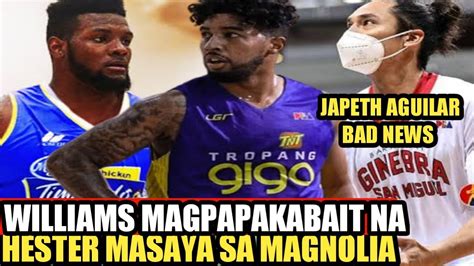 Pba Live Antonio Hester Masaya Sa Magnolia I Williams Magpapakabait