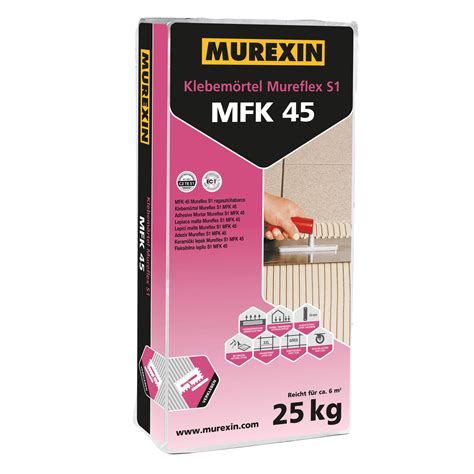 Murexin Flex Klebemortel Mureflex Mfk Kind Bouwchemie