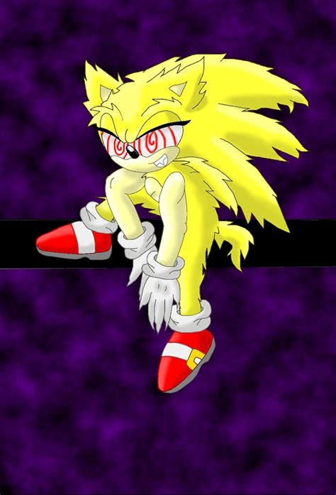 Fleetway Super Sonic By Lackytherabbit On Deviantart