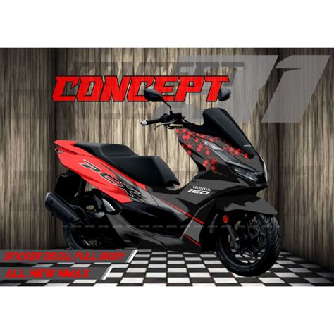 Jual Decal Sticker Honda Pcx Full Body Variasi Motif Sarang