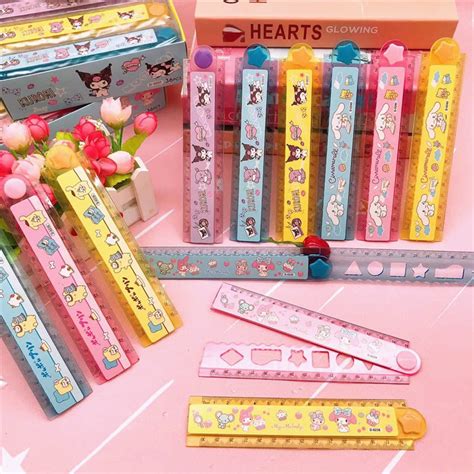 Jual Sanrio Folding Ruler Penggaris Lipat 30cm Kuromi Shopee Indonesia