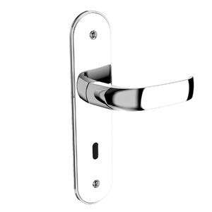 Fechadura Soprano Para Porta Interna Cromado 40mm Chave Simples Icaro