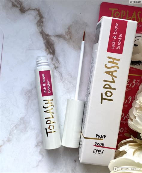 Сыворотка для роста ресниц и бровей Toplash Lash and brow booster ...
