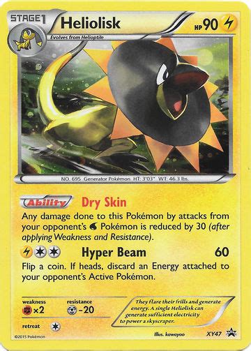 Heliolisk Xy Promo Bulbapedia The Community Driven Pok Mon