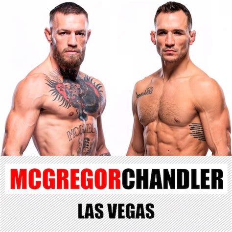 Conor Mcgregor Vs Michael Chandler Tickets Fights Vegas