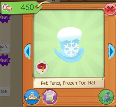 Pet Fancy Frozen Top Hat Animal Jam Wiki Fandom