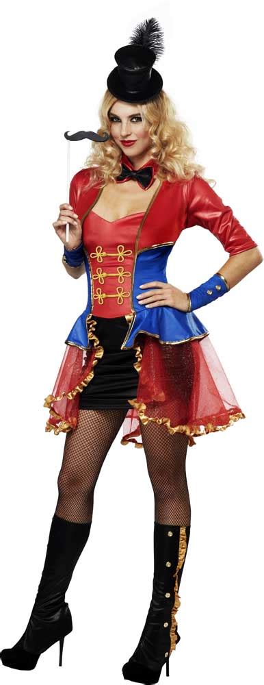 Fun Playful Ringleader Ringmaster Circus Act Performer Sir Costume Adult Women Ebay