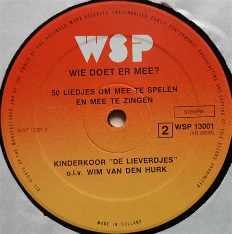 Kinderkoor De Lieverdjes O L V Wim Van Den Hurk Wie Doet Er Mee 50