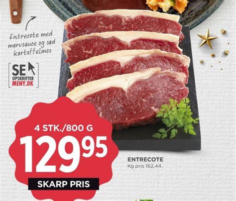 Entrecote Tilbud Hos Meny