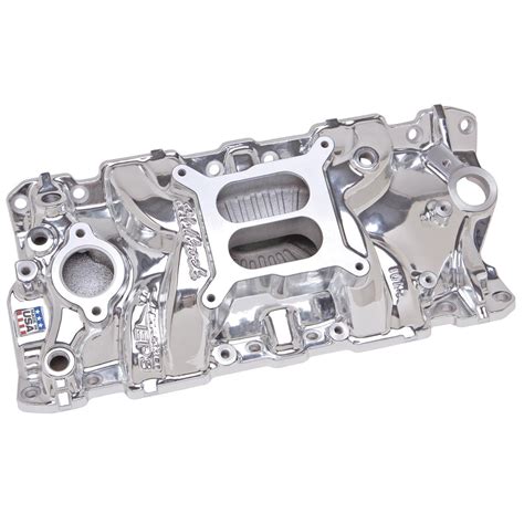 27014 Chevy Chevrolet Edelbrock Intake Manifold Intake Manifold Dual Plane Performer Eps