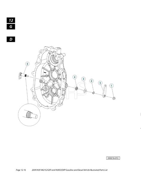 Husqvarna HUV4421D Transmission GHS