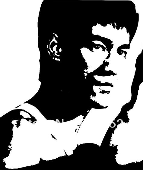 Pin By Stacy Martinez On Art Bruce Lee Art Stencils Silhouette Art