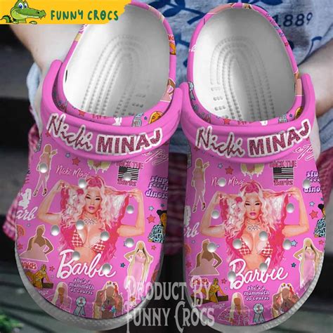 Barbie Nicki Minaj Young Music Crocs Clogs - Discover Comfort And Style ...