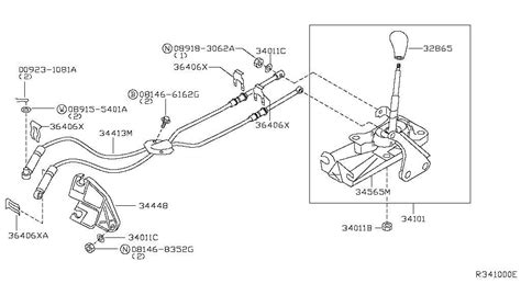 Exploring The Intricate Nissan Transmission Parts Diagram Of The 2014