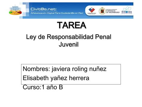 Ppt Ley De Responsabilidad Penal Juvenil Powerpoint Presentation