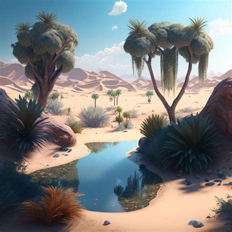 Oasis In The Desert by Maginificus on DeviantArt