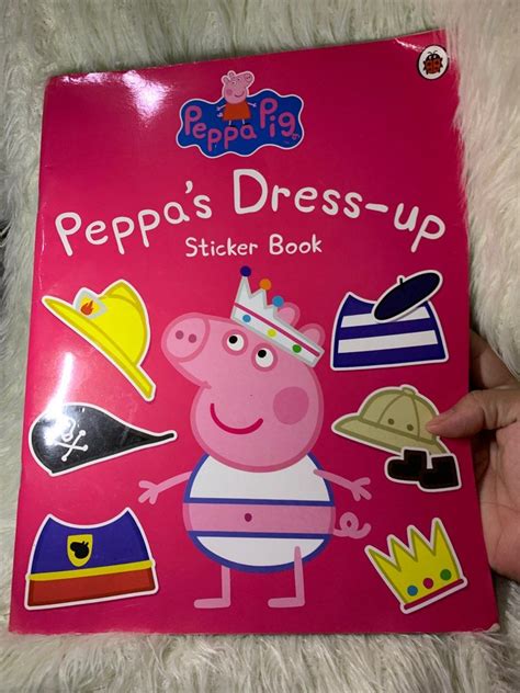 Peppa Pig Sticker Book, Hobbies & Toys, Books & Magazines, Children's Books on Carousell