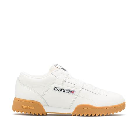 Lyst Reebok Workout Clean Ripple Vintage In White For Men