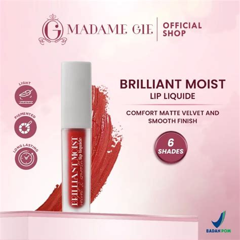 Jual MADAME GIE BRILLIANT MOIST VELVET SMOOTH LIP LIQUIDE Shopee