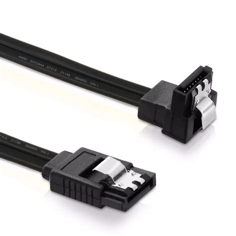 SATA cable Lowest price Hard Disk Drive Data Serial ATA Straight Cable 26AWG for HDD SSD Cord ...