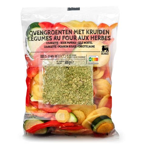 Delhaize Ovengroenten Kruiden Courgette Paprika Gr Delhaize