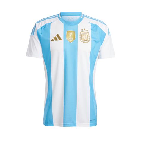 Jersey Adidas Argentina Home Jersey America Cup 2024 White Blue Burst