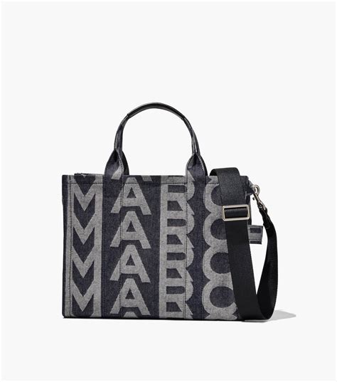 The Monogram Denim Medium Tote Bag Marc Jacobs Official Site