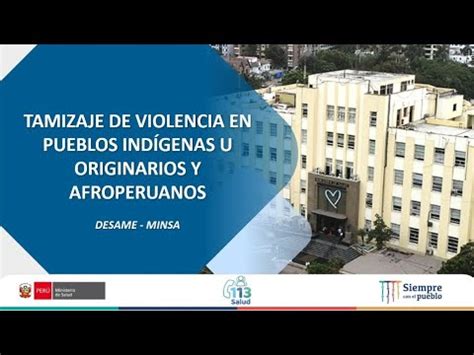 TAMIZAJE DE VIOLENCIA FAMILIAR EN POBLACIONES INDÍGENAS AMAZÓNICAS