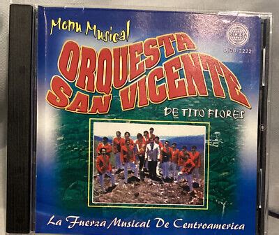 Orquesta San Vicente De Tito Flores Men Musical M Sica Tropical Ebay