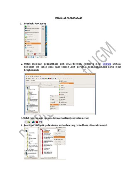 Pdf Modul Basis Data Sig Arcgis Dokumen Tips