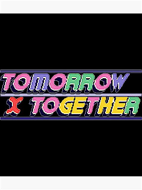 "Tomorrow X Together Blue Hour Logo Sticker" Poster for Sale by ...