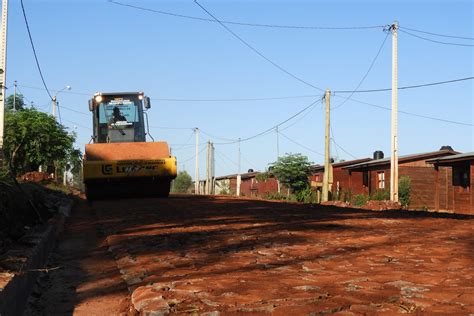 Avanzan Las Obras De Empedrado En Barrio Primero De Mayo Villa Bonita