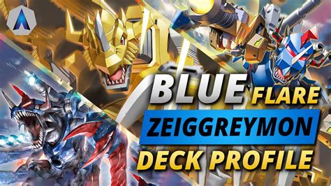 Otk Blue Flare Zeiggreymon Deck Profile Combo Guide Digimon Card