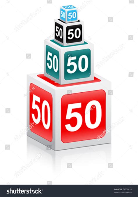 fifty point stock vector royalty   shutterstock