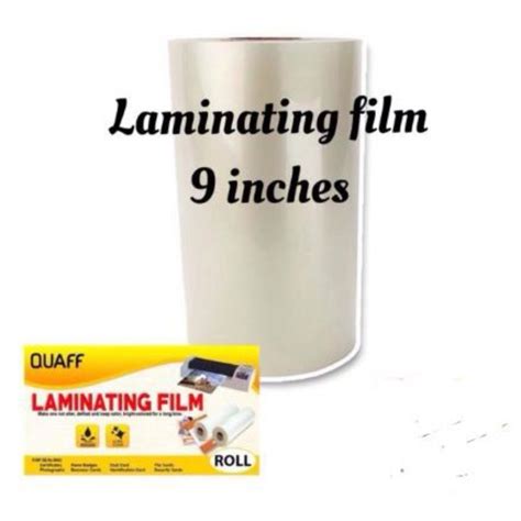 Quaff Laminating Roll Inch Film Mic Mic Lazada Ph