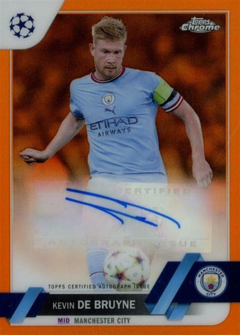 Kevin De Bruyne Topps Chrome Uefa Club Competitions Ca Kd