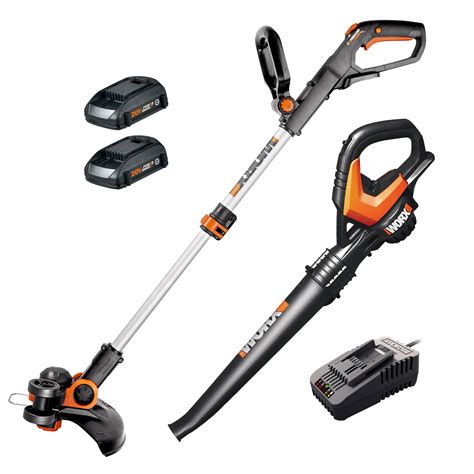 Worx Power Share Piece Volt Cordless Power Equipment Combo Kit