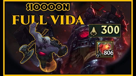 Sion Full Vida Minions Y Mucha Resistencia Omg League Of