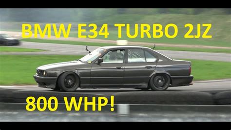 Bmw E34 Turbo 2jz 800 Whp Monster By Jaas Youtube