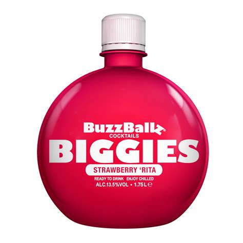 Buzz Ballz Biggie Strawberry Rita 1.75L - Molloys Liquor Stores