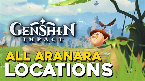 Genshin Impact All Aranara Locations Solutions Genshin Impact Videos