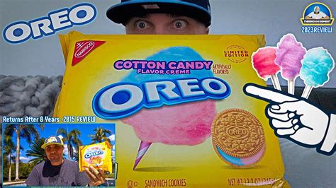 Cotton Candy Oreo® Review 🎡🍪 Back In 2023 Theendorsement Youtube