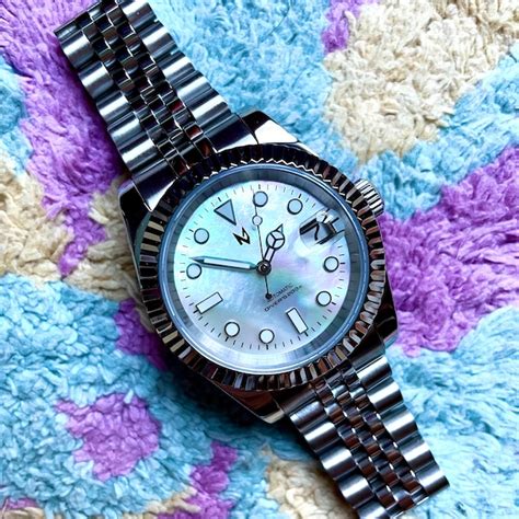 Seiko Mod Datejust Etsy