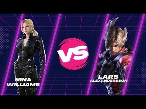 Nina Williams Vs Lars Alexandersson Tekken 8 Gameplay Ahmad