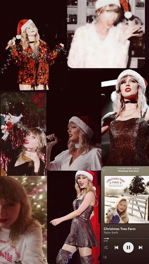 Taylor Swift Christmas Wallpaper