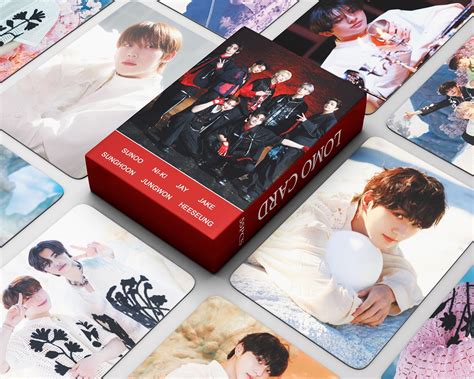 Amazon Funwaretech Enhypen Sacrifice Eat Me Up Photocards Pcs