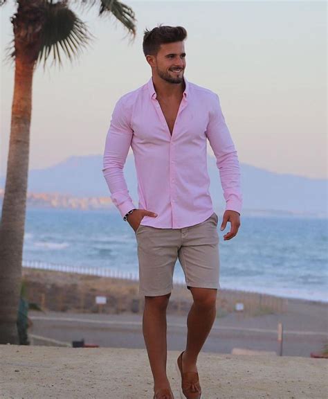 Resort Beachwear For Men Choosing Shorts For Vacation Vacation Outfits Men Mens Vacation