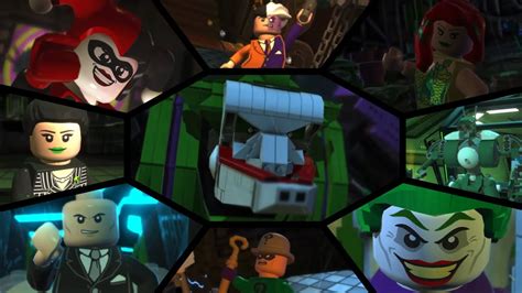 Lego Batman 2 Dc Super Heroes All Boss Fights Story Youtube