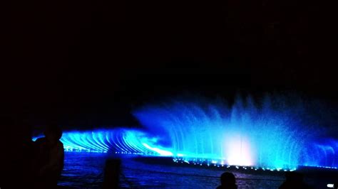 Musical Fountain Of West Lake Hangzhou China Youtube