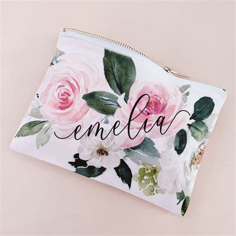 Bride Makeup Bag Bride Cosmetic Bag Bridal Shower Ts Etsy